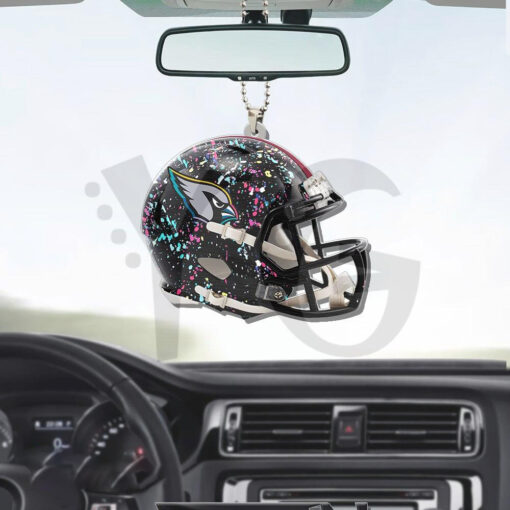 Arizona Cardinals x Crucial Custom Shape Car Ornament