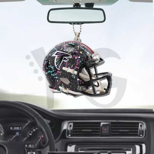 Atlanta Falcons x Crucial Custom Shape Car Ornament