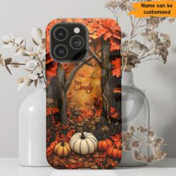 Autumn Forest Halloween Phone Case
