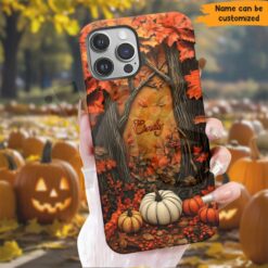 Autumn Forest Halloween Phone Case 3