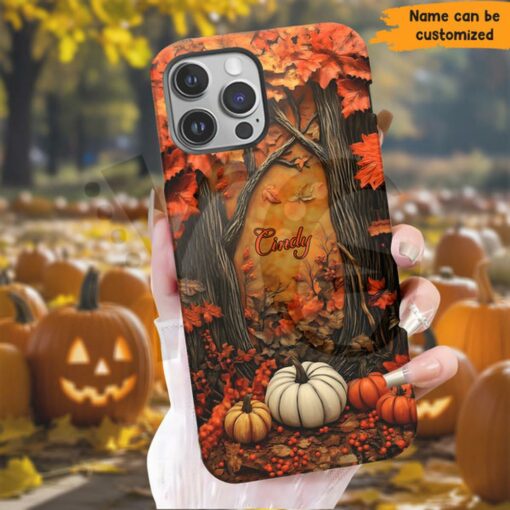 Autumn Forest Halloween Phone Case