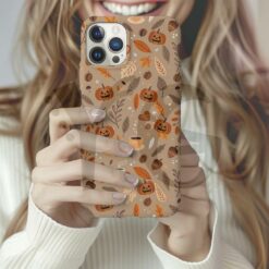 Autumn Vibes Pumpkin Spice Latte Touch Phone Case Iphone 17 Phone Case 3