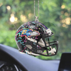 Baltimore Ravens x Crucial Custom Shape Car Ornament