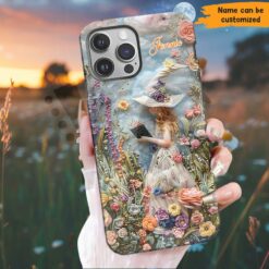 Beautiful Witch Flowers Personalized Phone Case