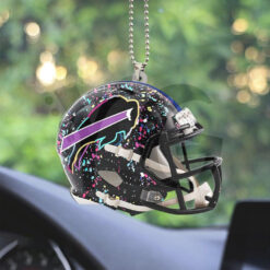 Buffalo Bills x Crucial Custom Shape Car Ornament