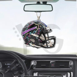Buffalo Bills x Crucial Custom Shape Car Ornament 3
