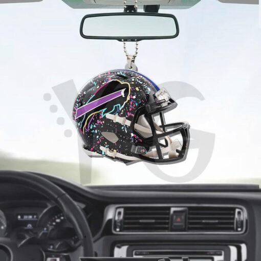 Buffalo Bills x Crucial Custom Shape Car Ornament