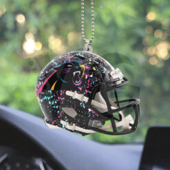 Carolina Panthers x Crucial Custom Shape Car Ornament