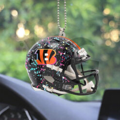 Cincinnati Bengals x Crucial Custom Shape Car Ornament