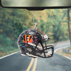Cincinnati Bengals x Crucial Custom Shape Car Ornament