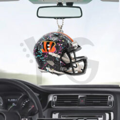 Cincinnati Bengals x Crucial Custom Shape Car Ornament 3