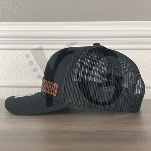 FREEDOM USA Flag Leather Patch Richardson Hat