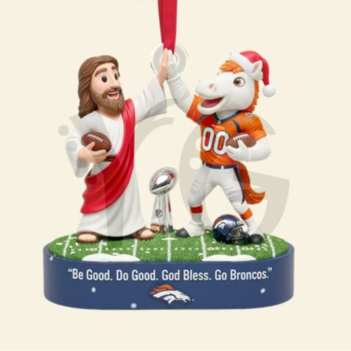 Faith And Football Christmas Ornament Personalized Gifts For Football Lovers