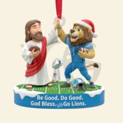 Faith And Football Christmas Ornament Personalized Gifts For Football Lovers 12