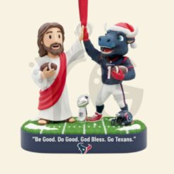 Faith And Football Christmas Ornament Personalized Gifts For Football Lovers 14