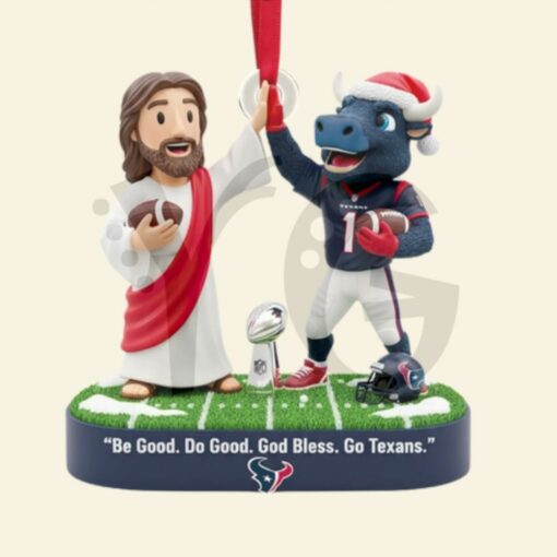 Faith And Football Christmas Ornament Personalized Gifts For Football Lovers