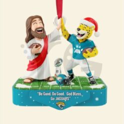 Faith And Football Christmas Ornament Personalized Gifts For Football Lovers 16
