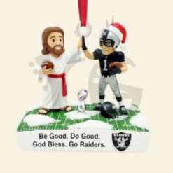 Faith And Football Christmas Ornament Personalized Gifts For Football Lovers 18