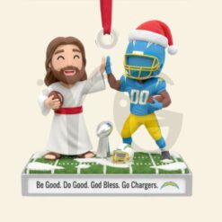 Faith And Football Christmas Ornament Personalized Gifts For Football Lovers 19