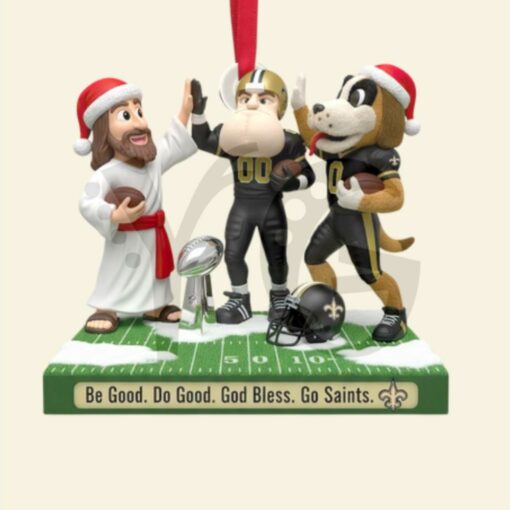 Faith And Football Christmas Ornament Personalized Gifts For Football Lovers