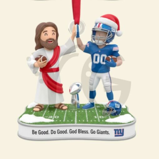 Faith And Football Christmas Ornament Personalized Gifts For Football Lovers
