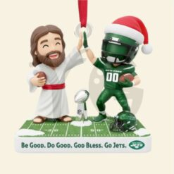 Faith And Football Christmas Ornament Personalized Gifts For Football Lovers 26