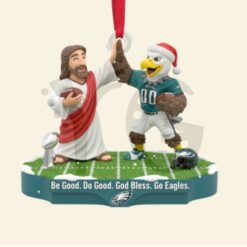 Faith And Football Christmas Ornament Personalized Gifts For Football Lovers 27