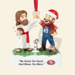Faith And Football Christmas Ornament Personalized Gifts For Football Lovers 29