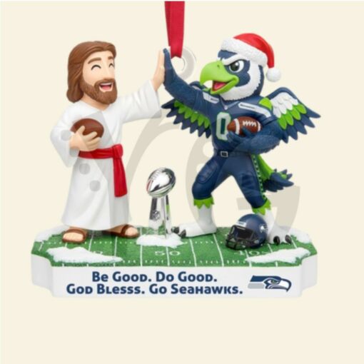 Faith And Football Christmas Ornament Personalized Gifts For Football Lovers