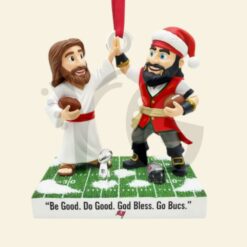 Faith And Football Christmas Ornament Personalized Gifts For Football Lovers 31