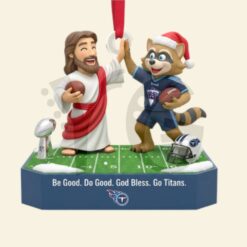 Faith And Football Christmas Ornament Personalized Gifts For Football Lovers 32