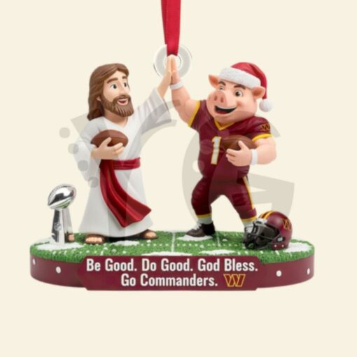 Faith And Football Christmas Ornament Personalized Gifts For Football Lovers