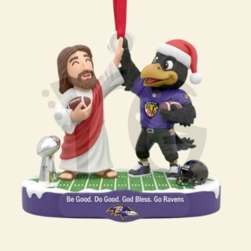 Faith And Football Christmas Ornament Personalized Gifts For Football Lovers