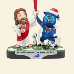 Faith And Football Christmas Ornament Personalized Gifts For Football Lovers 5