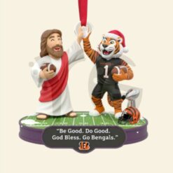 Faith And Football Christmas Ornament Personalized Gifts For Football Lovers 8