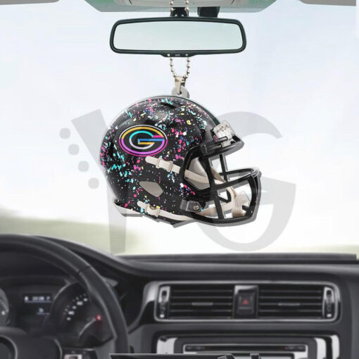 Green Bay Packers x Crucial Custom Shape Car Ornament