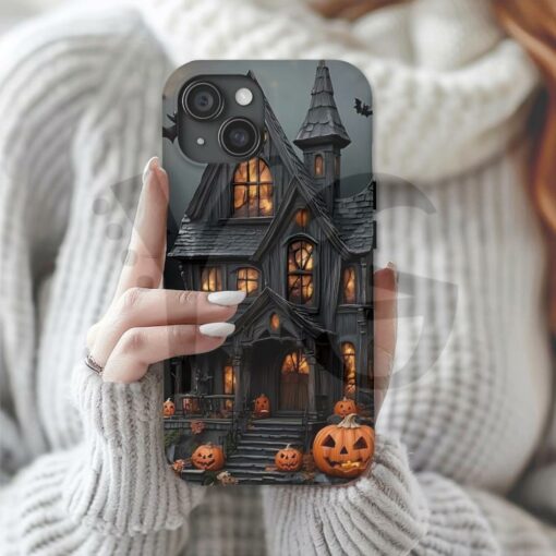 Haunted Mansion Halloween Phone Case Touch Phone Case For iPhone Samsung