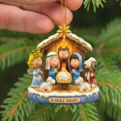 Holy Night Acrylic Ornament – Christmas Gifts For Catholic