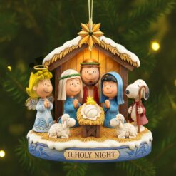 Holy Night Acrylic Ornament – Christmas Gifts For Catholic