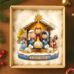 Holy Night Acrylic Ornament Christmas Gifts For Catholic 3