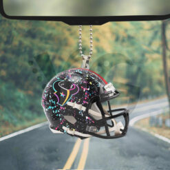 Houston Texans x Crucial Custom Shape Car Ornament