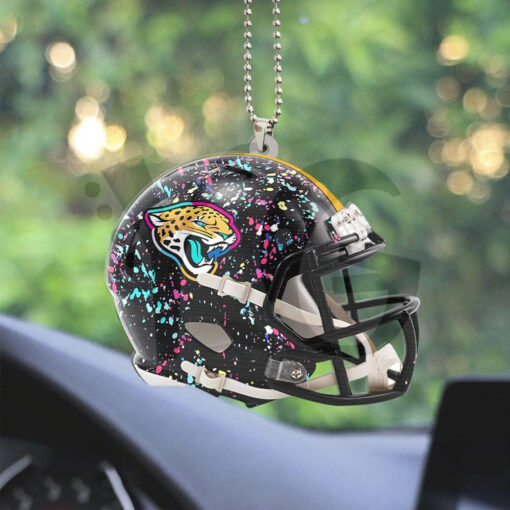 Jacksonville Jaguars x Crucial Custom Shape Car Ornament