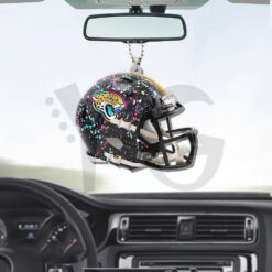 Jacksonville Jaguars x Crucial Custom Shape Car Ornament 3