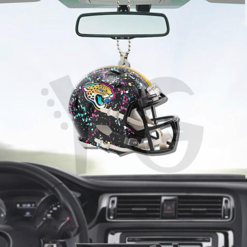 Jacksonville Jaguars x Crucial Custom Shape Car Ornament