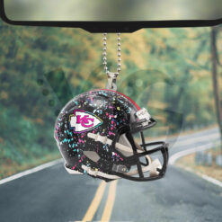 Kansas City Chiefs x Crucial Custom Shape Car Ornament