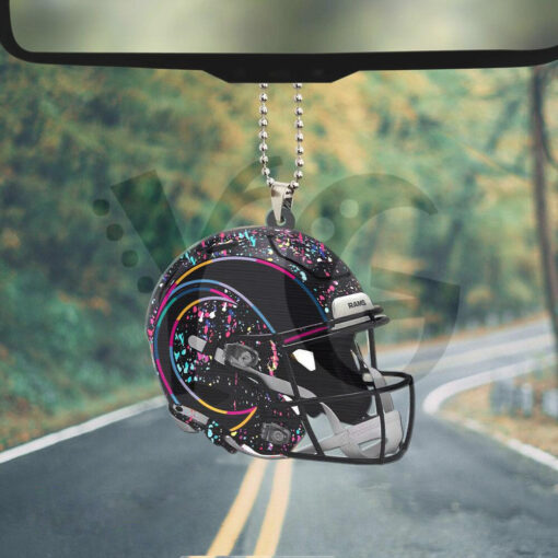 Los Angeles Rams x Crucial Custom Shape Car Ornament