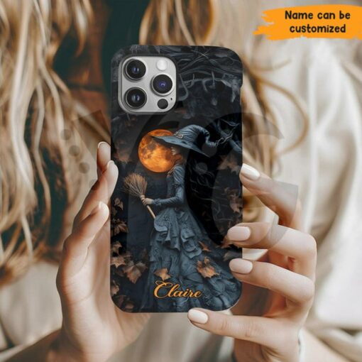 Midnight Witch Halloween Phone Case