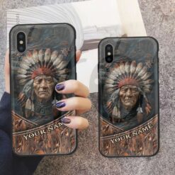 Native American Tribal Elder Icon Custom Touch Phone Case 4