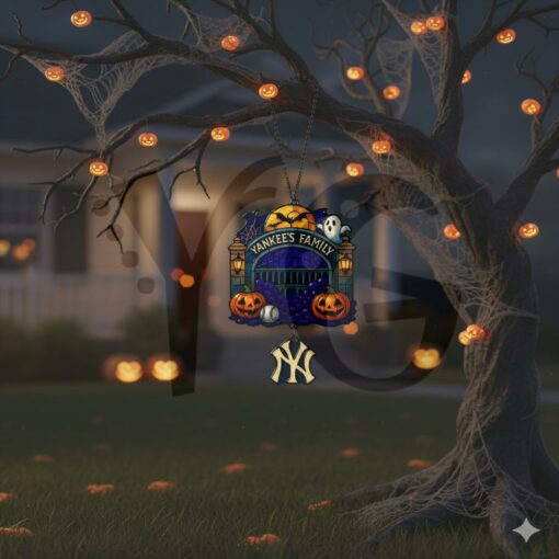 New York Yankees Custom Family Name Special Edition Ornament