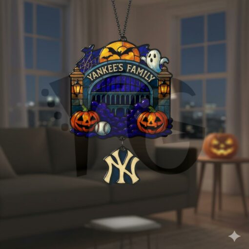 New York Yankees Custom Family Name Special Edition Ornament